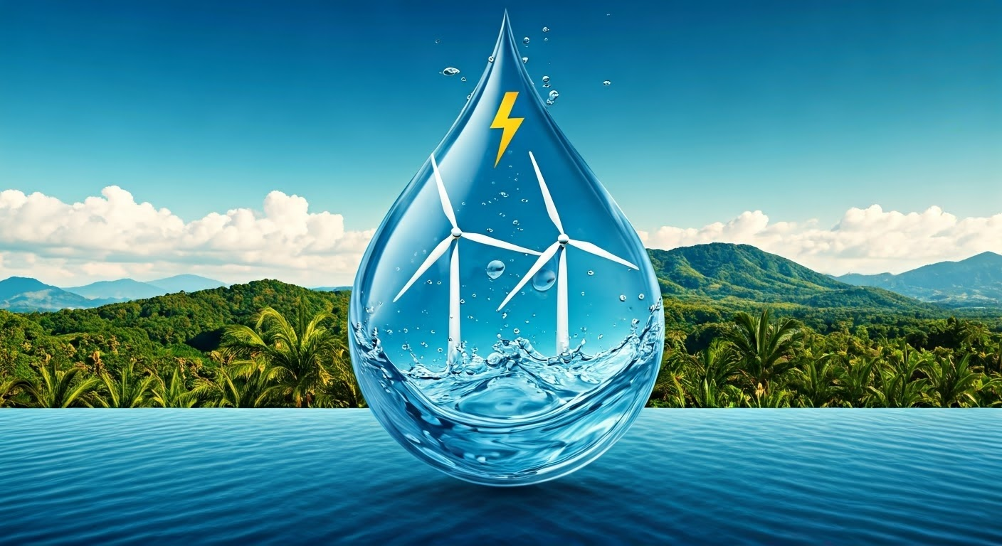 Digital art of Brazil's water innovation